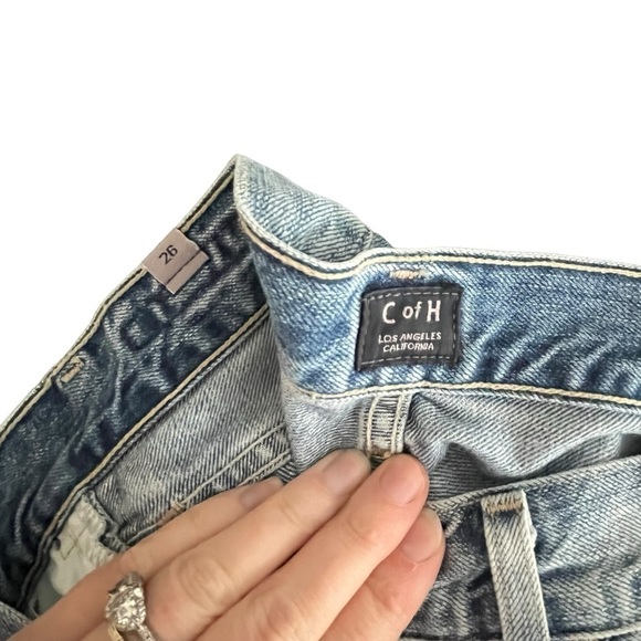 CITIZENS OF HUMANITY Liya High Rise Classic Fit Crop Jeans in Sunday Morning - Picture 7 of 10